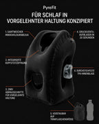 Airplane Neck Pillow – Inflatable with Adjustable Firmness for Travel – product image 9