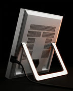 LED red light panel – back with the stand unfolded