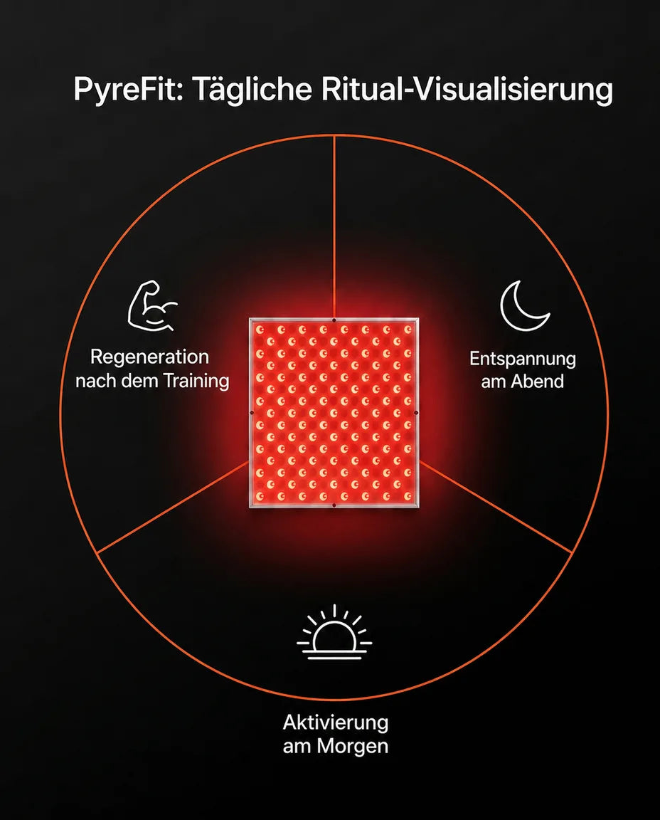 LED red light panel – red light panel infographic