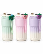 Tasse de voyage isotherme – dégradé vert, dégradé rose et dégradé violet