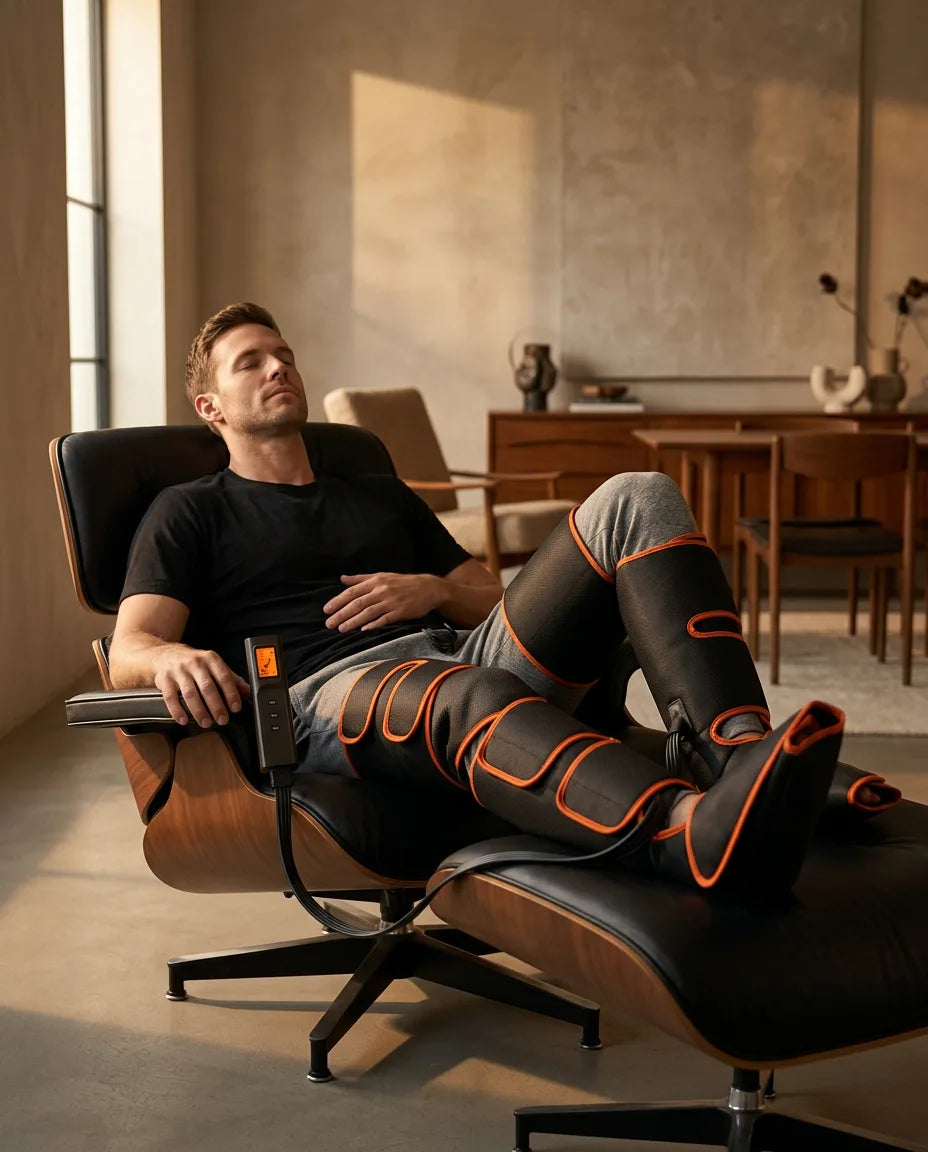 Air Compression Leg Massager – Relaxes Tired Legs and Calves After Long Days – product image 2
