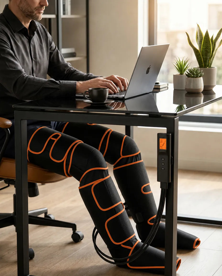 Air Compression Leg Massager – Relaxes Tired Legs and Calves After Long Days – product image 9