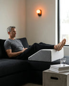 Memory foam leg pillow – takes pressure off the legs, hips and lower back – product image 3