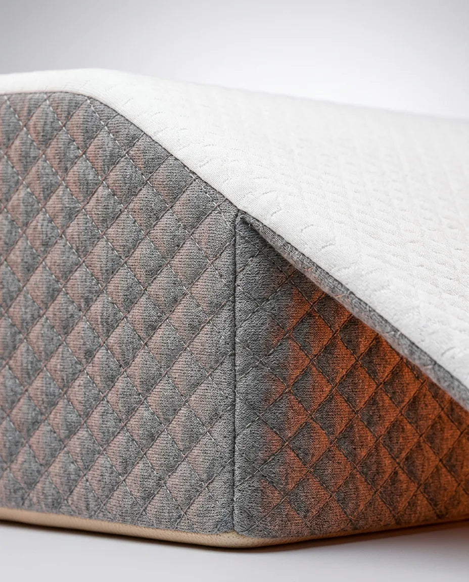 Memory foam leg pillow – takes pressure off the legs, hips and lower back – product image 6