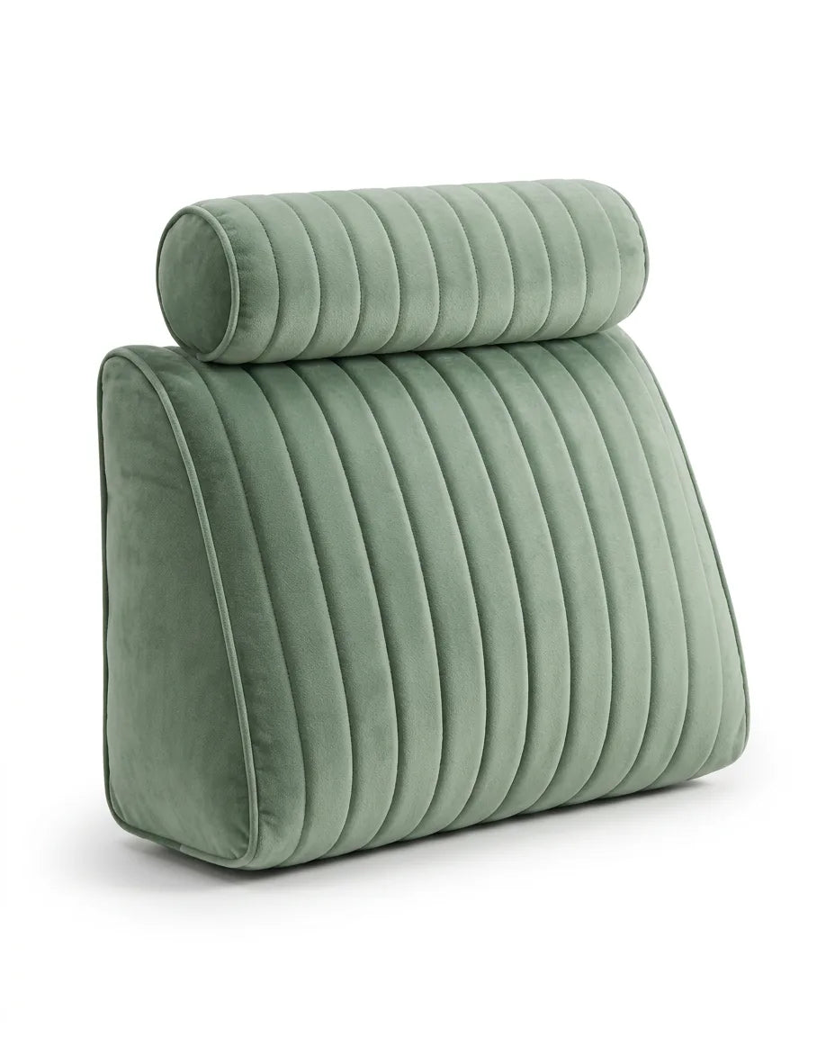 Reading Pillow with Neck Roll – XXL Wedge for Reading, Gaming and Laptop Use in Bed – product image 10