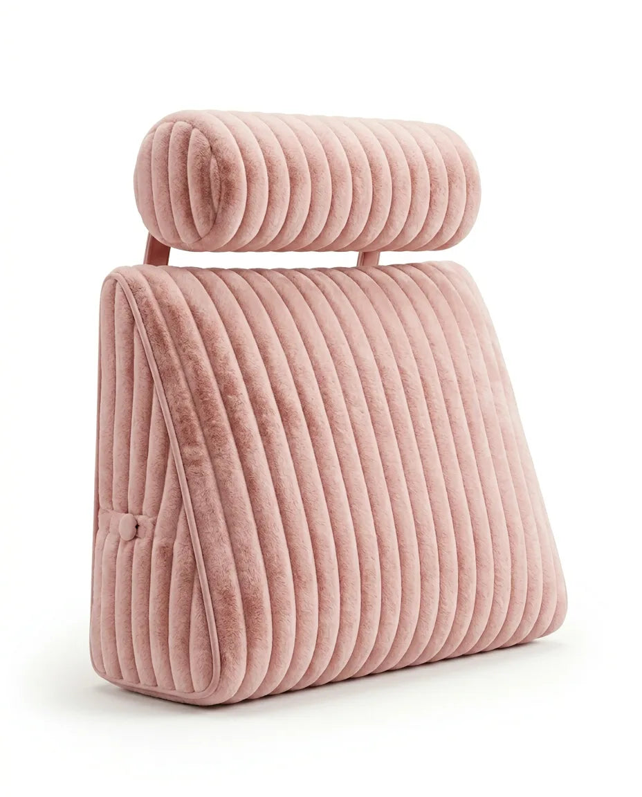 Reading Pillow with Neck Roll – XXL Wedge for Reading, Gaming and Laptop Use in Bed – product image 11