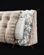 Reading Pillow with Neck Roll – XXL Wedge for Reading, Gaming and Laptop Use in Bed – product image 14