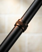 Dual Rain Shower Set – Two Rainfall Shower Heads on an Adjustable Bar – product image 4