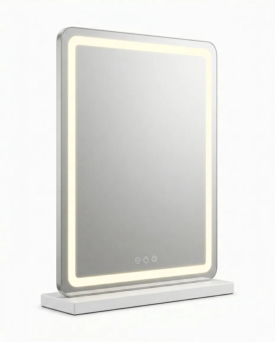 Makeup mirror with lights – three light modes and dimmable, true-colour lighting – product image 1