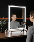 Makeup mirror with lights – three light modes and dimmable, true-colour lighting – product image 3