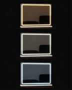 Makeup mirror with lights – three light modes and dimmable, true-colour lighting – product image 7