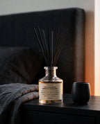 Reed diffuser set with glass vessel – flameless home fragrance for many weeks – product image 2