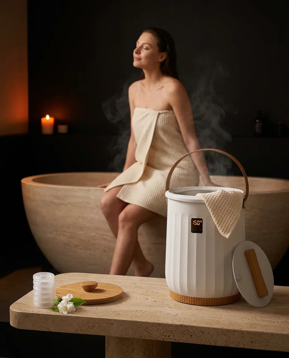 WARM TOWELS, JUST LIKE AT THE SPA