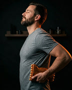 Wooden massage roller – eases tension in the neck, shoulders, back and legs – product image 3