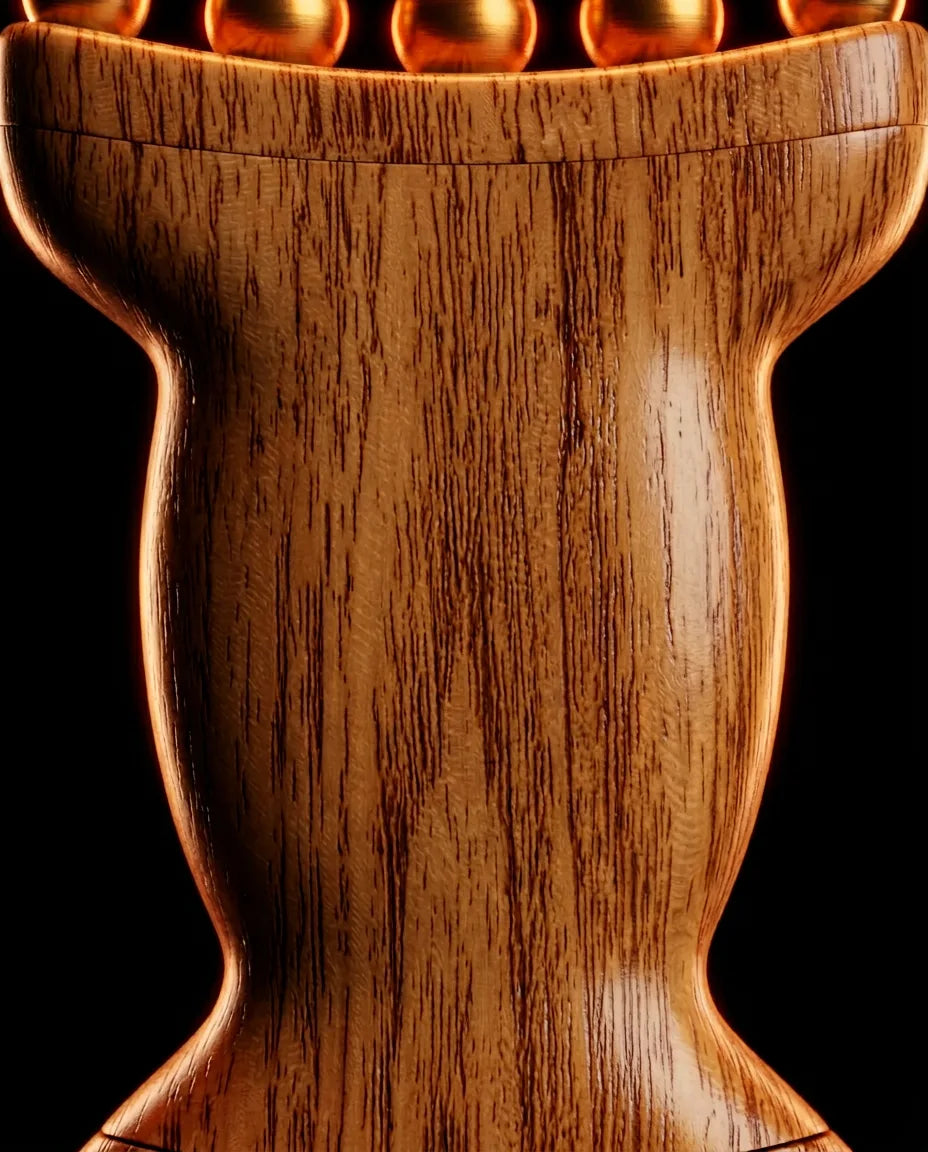 Wooden massage roller – eases tension in the neck, shoulders, back and legs – product image 5