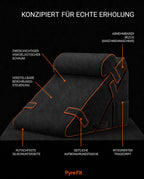 Modular Wedge Pillow System – Custom Height for Sleeping, Reading and Resting – product image 9