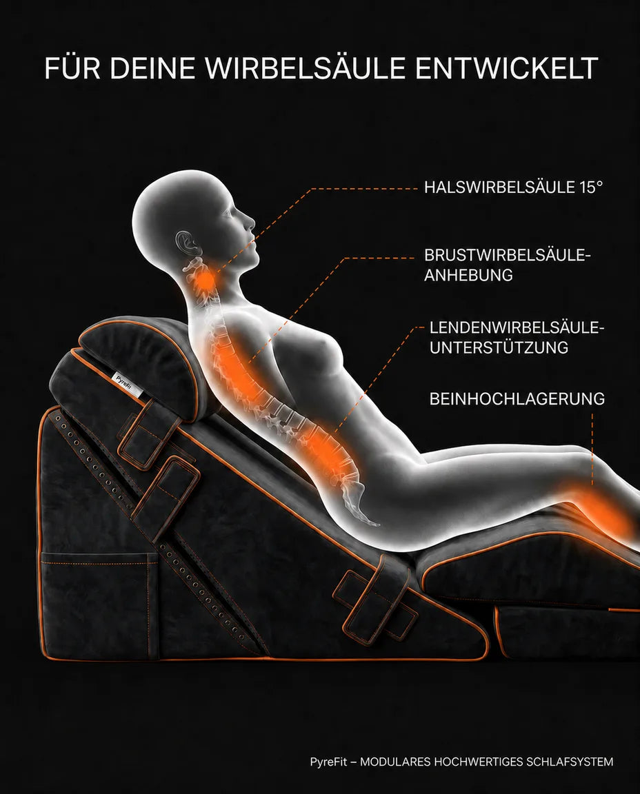 Modular Wedge Pillow System – Custom Height for Sleeping, Reading and Resting – product image 11