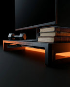 Monitor Stand with Drawer – Screen Riser for Sitting Upright – product image 5