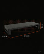 Monitor Stand with Drawer – Screen Riser for Sitting Upright – product image 7