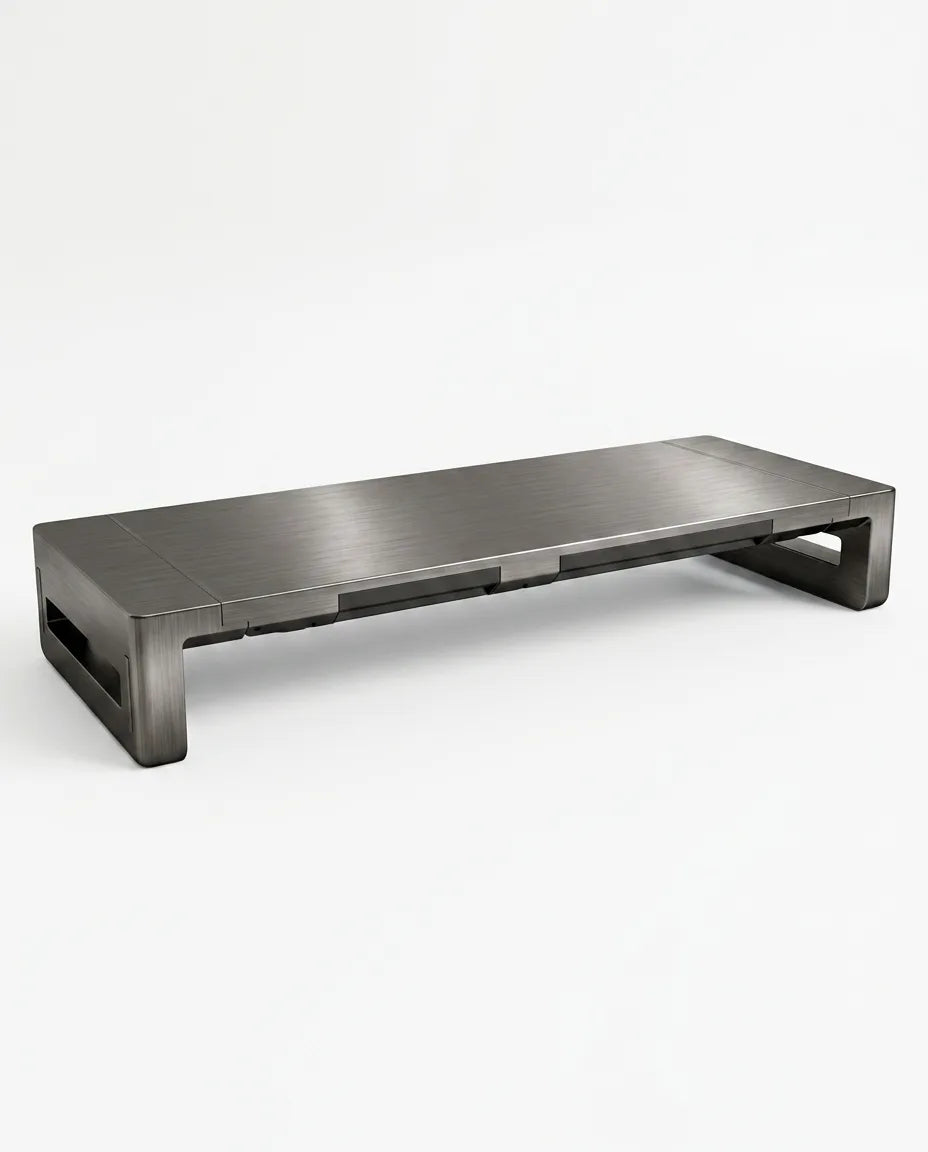 Monitor Stand with Drawer – Screen Riser for Sitting Upright – product image 12