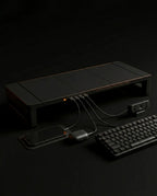 Monitor Stand with Drawer – Screen Riser for Sitting Upright – product image 14
