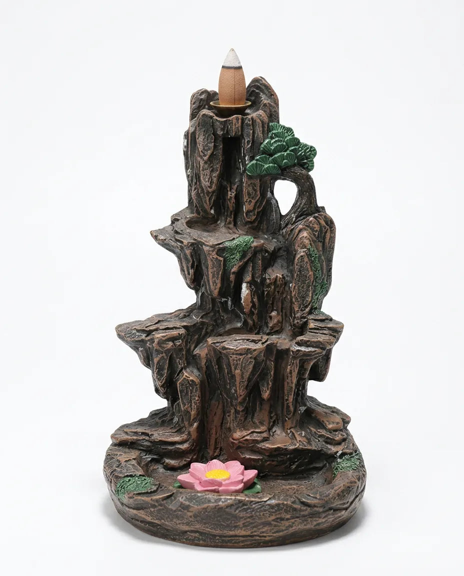 Mountain Design Incense Holder – Catches Ash for a Calm Ritual – product image 1