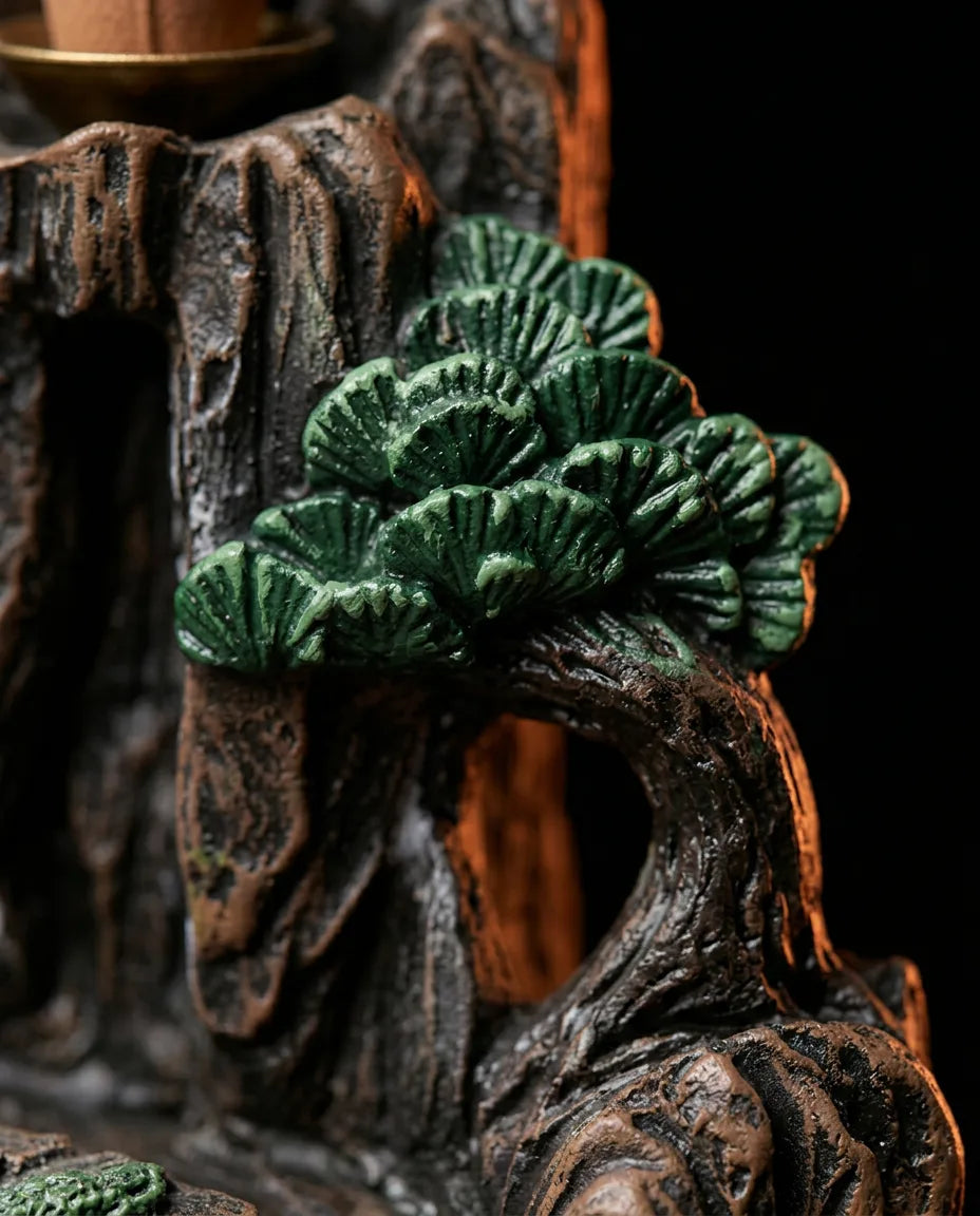 Mountain Design Incense Holder – Catches Ash for a Calm Ritual – product image 6