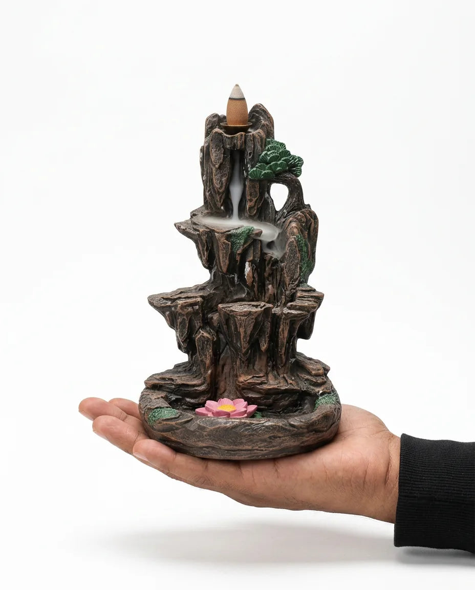 Mountain Design Incense Holder – Catches Ash for a Calm Ritual – product image 8