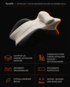 Memory Foam Neck Support Pillow – Contoured with Side Wings for Back and Side Sleepers – product image 7