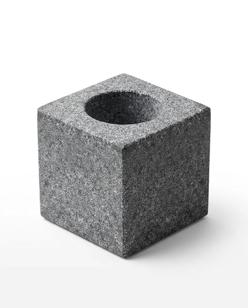 Granite Essential Oil Holder – Sculptural Organizer for Sauna and Spa – product image 1