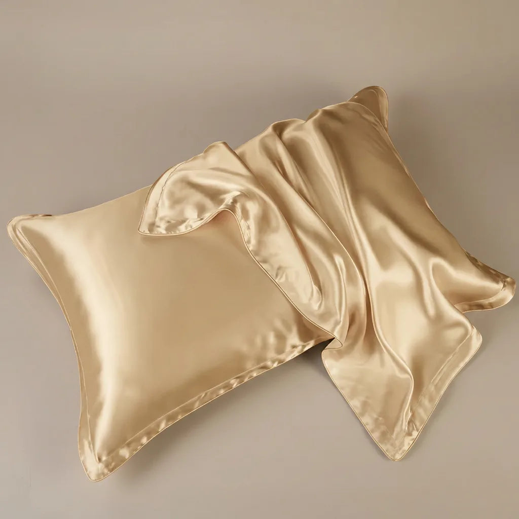 Taie d'oreiller en soie de mûrier – douce pour les cheveux et la peau, fraîche pendant le sommeil – image du produit 9