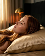 Mulberry silk pillowcase – gentle on hair and skin, cool while you sleep – product image 11