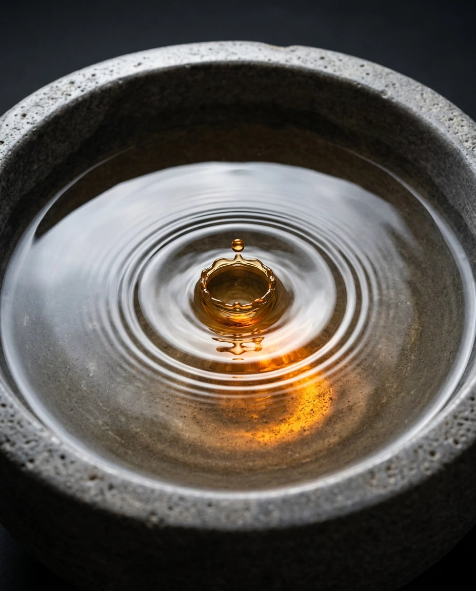 Natural Stone Sauna Aroma Bowl – for Essential Oils and Infusions – product image 5