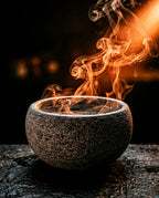 Natural Stone Sauna Aroma Bowl – for Essential Oils and Infusions – product image 6