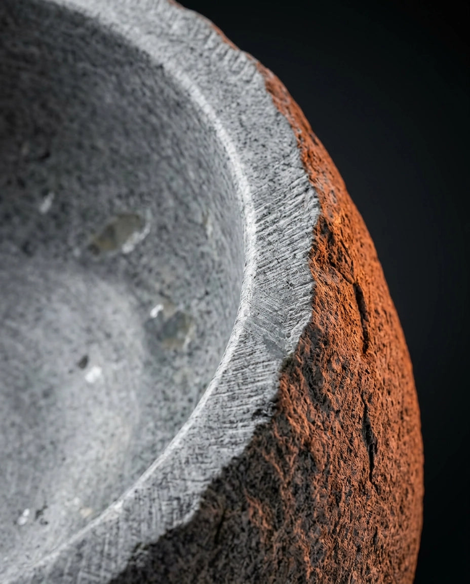 Natural Stone Sauna Aroma Bowl – for Essential Oils and Infusions – product image 7