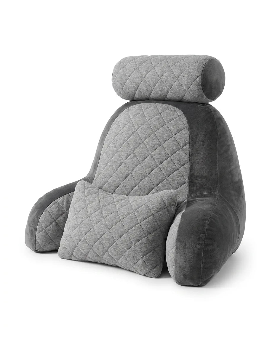 Coussin de lecture avec appui-tête et soutien lombaire – maintien droit pour lire et jouer – image du produit 8