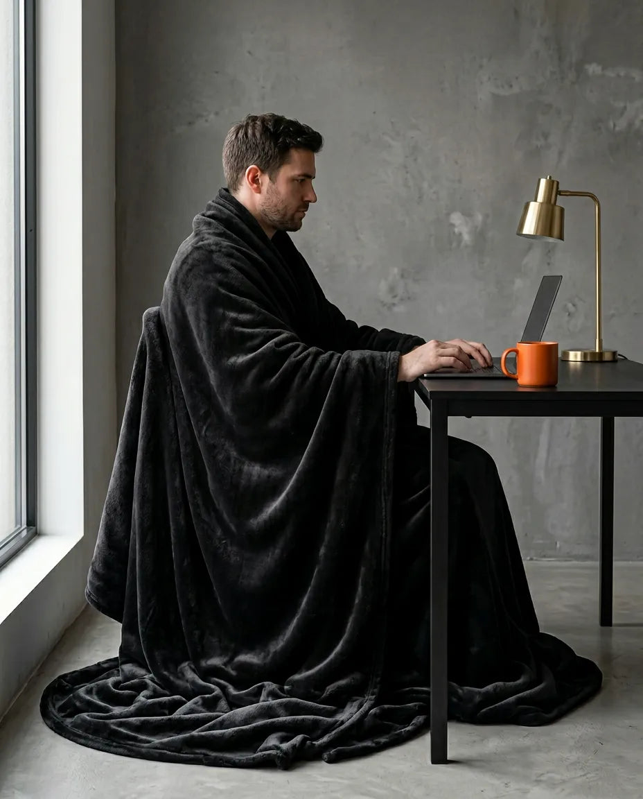 Oversized Wearable Blanket – Full-Body Warmth, Hands Free – product image 3