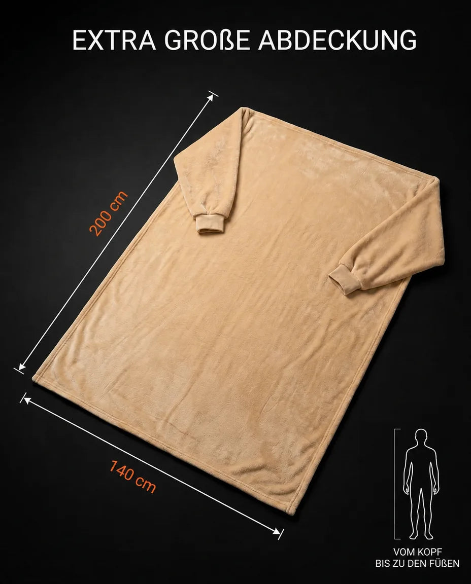 Oversized Wearable Blanket – Full-Body Warmth, Hands Free – product image 7