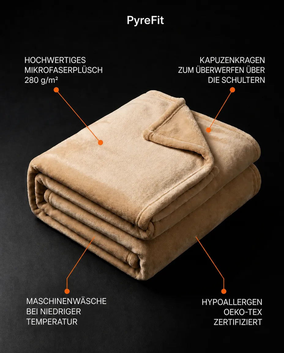 Oversized Wearable Blanket – Full-Body Warmth, Hands Free – product image 8