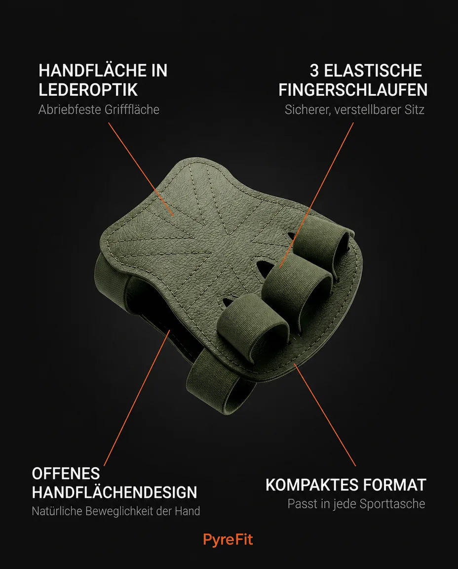 Grip Pads with Finger Loops – Palm Protection for Pull-Ups and Deadlifts – product image 7