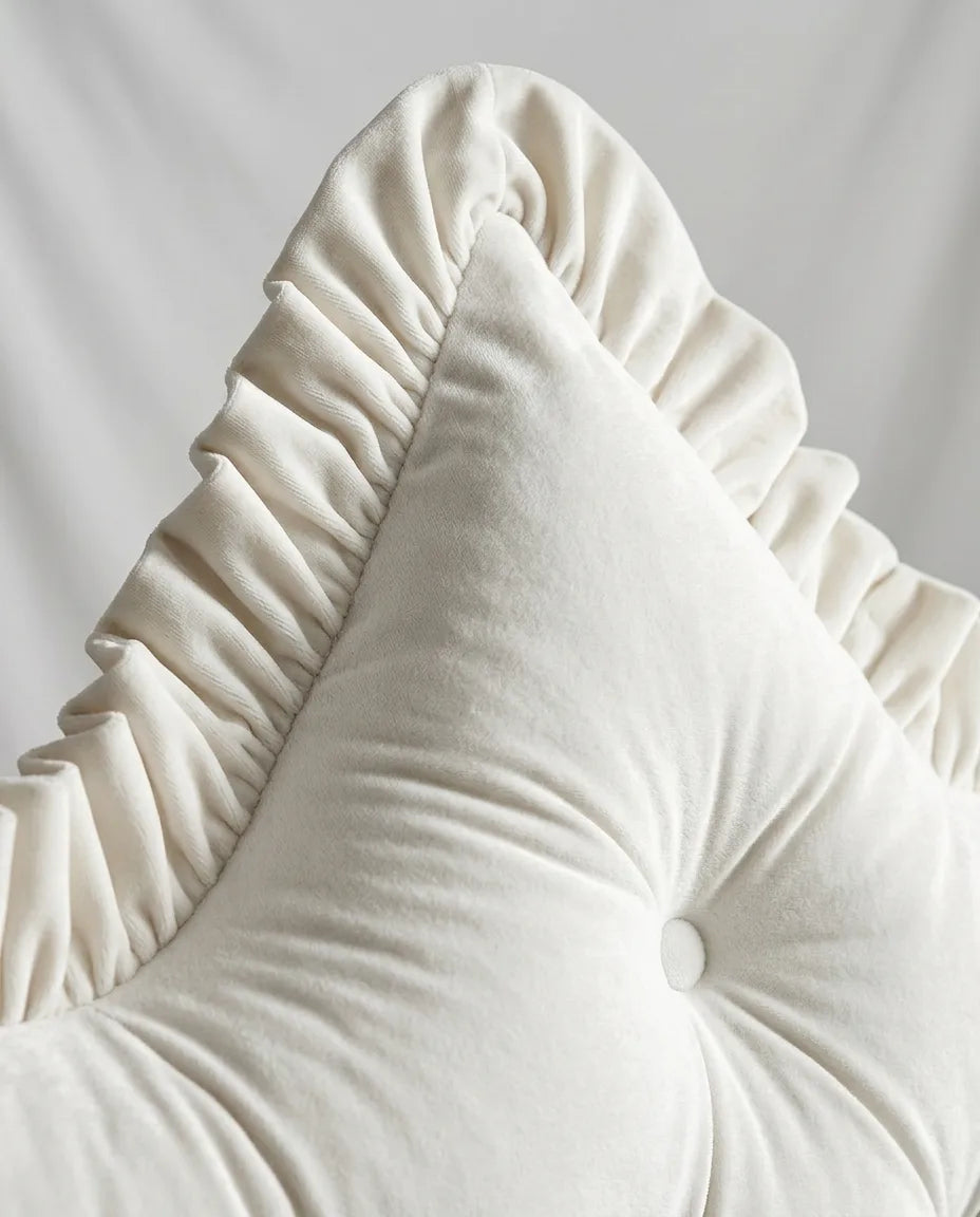 Tufted Velvet Bed Backrest Pillow – Headboard Look with No Installation – product image 5