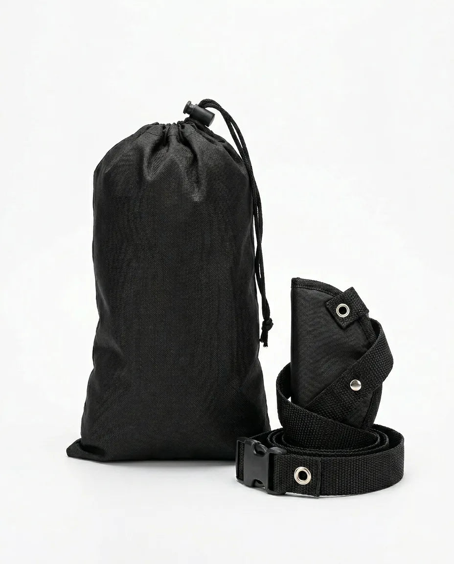 Hamac pour pieds pour le voyage et le bureau – soulage les jambes fatiguées au bureau et en avion – image du produit 9