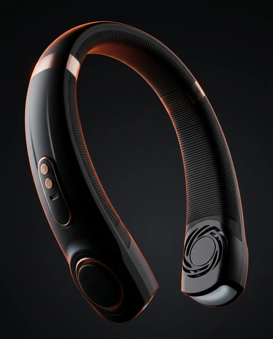 Bladeless Neck Fan – Hands-Free Cooling for On the Go and the Office – product image 6