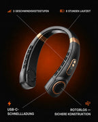 Bladeless Neck Fan – Hands-Free Cooling for On the Go and the Office – product image 7