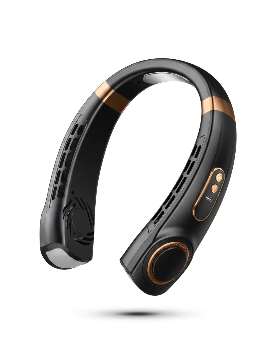 Bladeless Neck Fan – Hands-Free Cooling for On the Go and the Office – product image 8