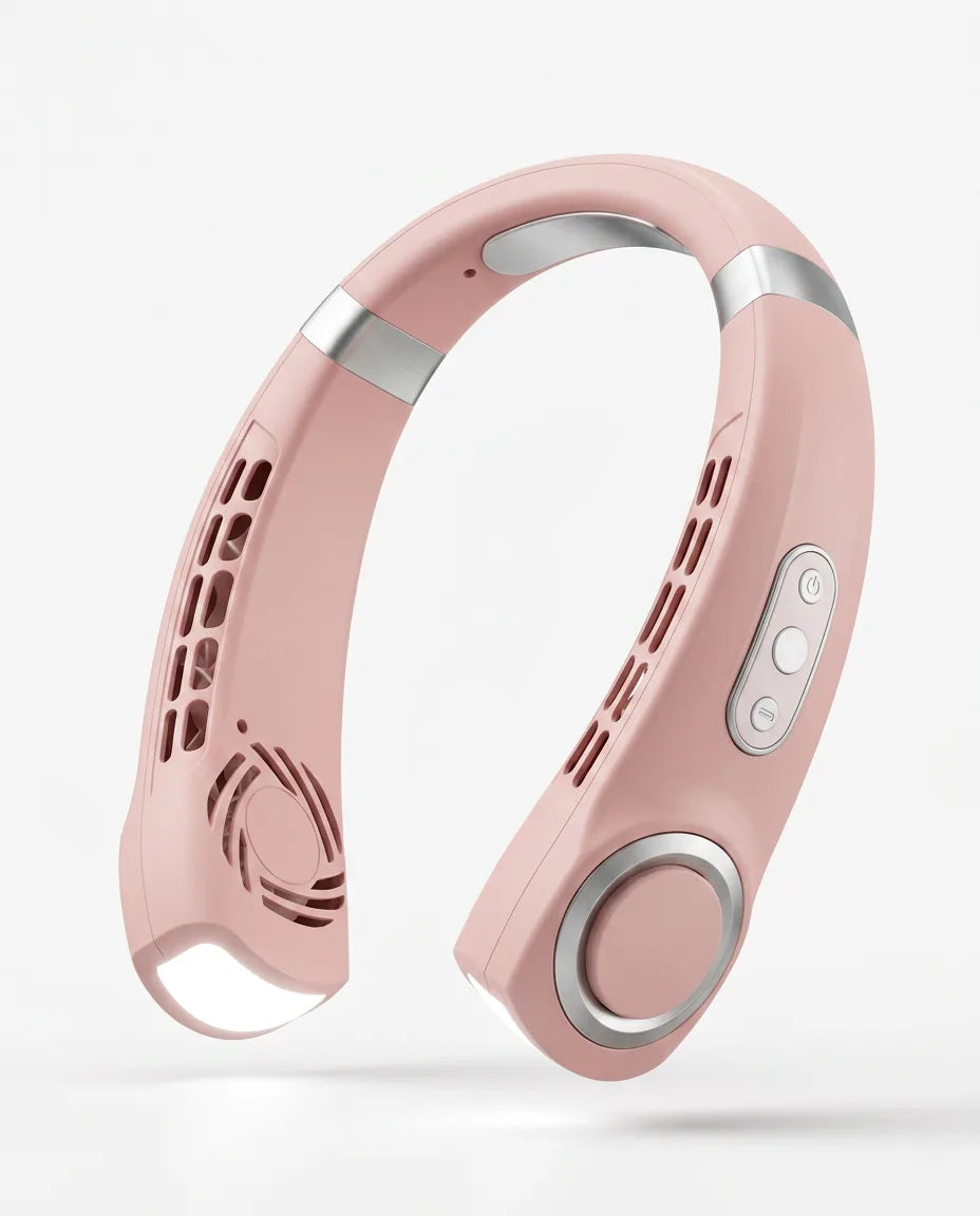 Bladeless Neck Fan – Hands-Free Cooling for On the Go and the Office – product image 11
