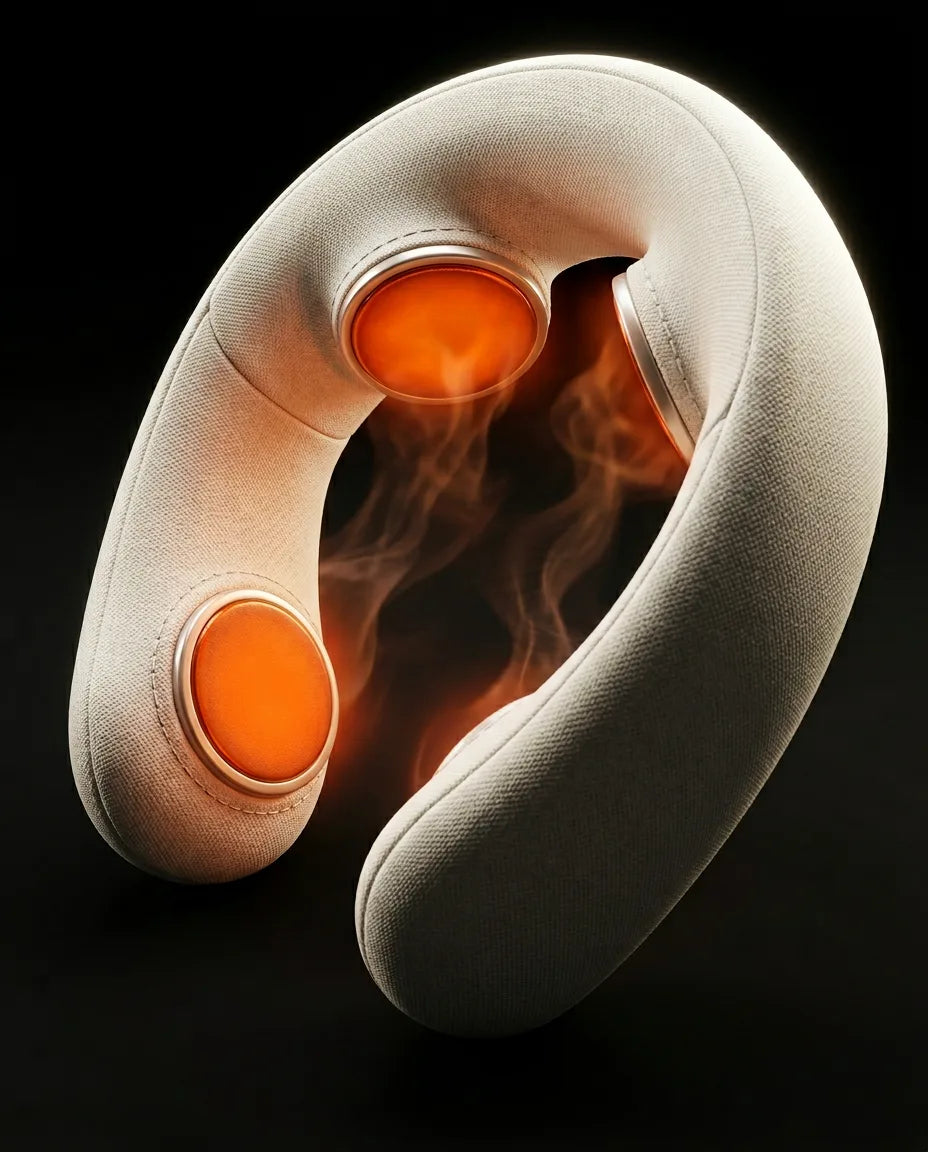 Wearable neck massager – hands-free relaxation for the office and travel – product image 4