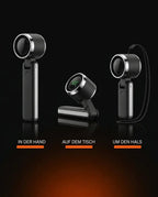 Ventilateur portatif turbo avec affichage numérique – pliable et rechargeable par USB-C – image du produit 15