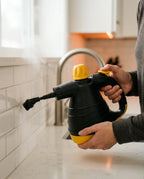 Handheld steam cleaner for grout and tiles – cleans with hot steam, no chemicals – product image 2