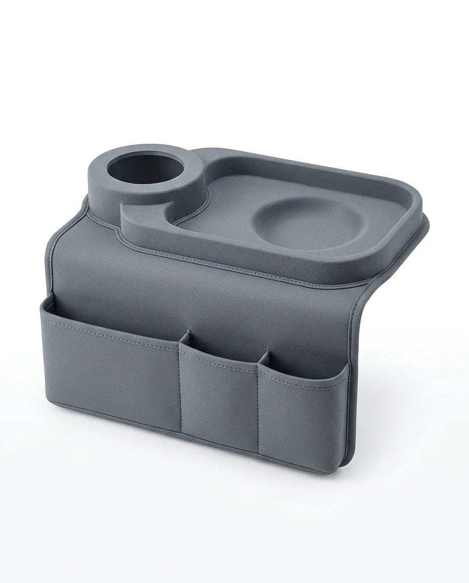 Sofa Armrest Organizer – With Cup Holder and Remote Control Pockets – product image 1